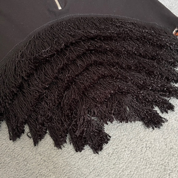 The Ooh La La! Fringed Knickers in Leopard Satin - Picture 8 of 11